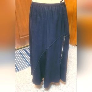 Kd Spring Women's Skirt Black Denim  Xs S M